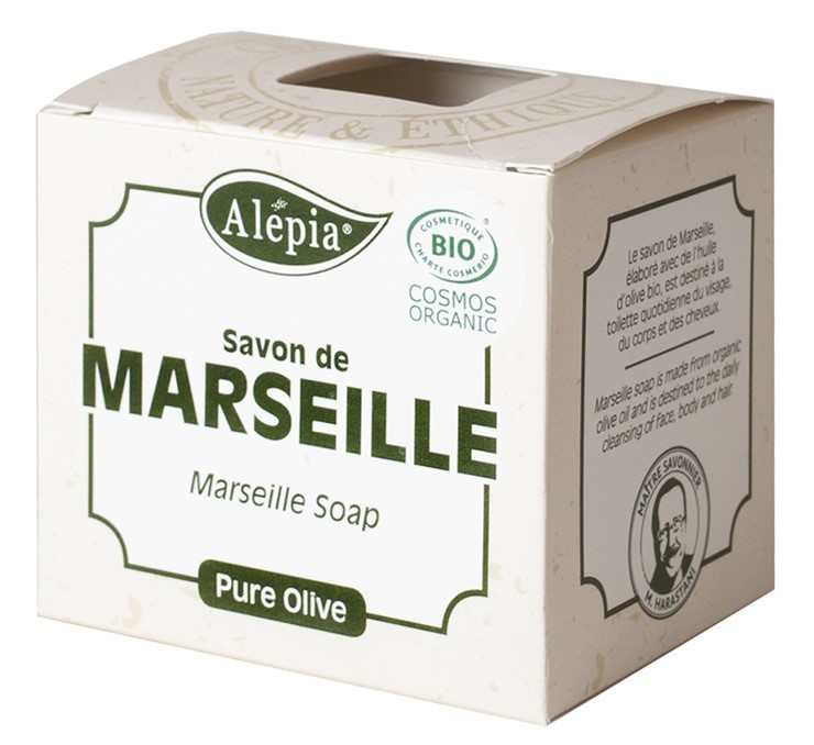 Mydło Marsylskie W Kostce Oliwkowe Eco 230 G - Alepia