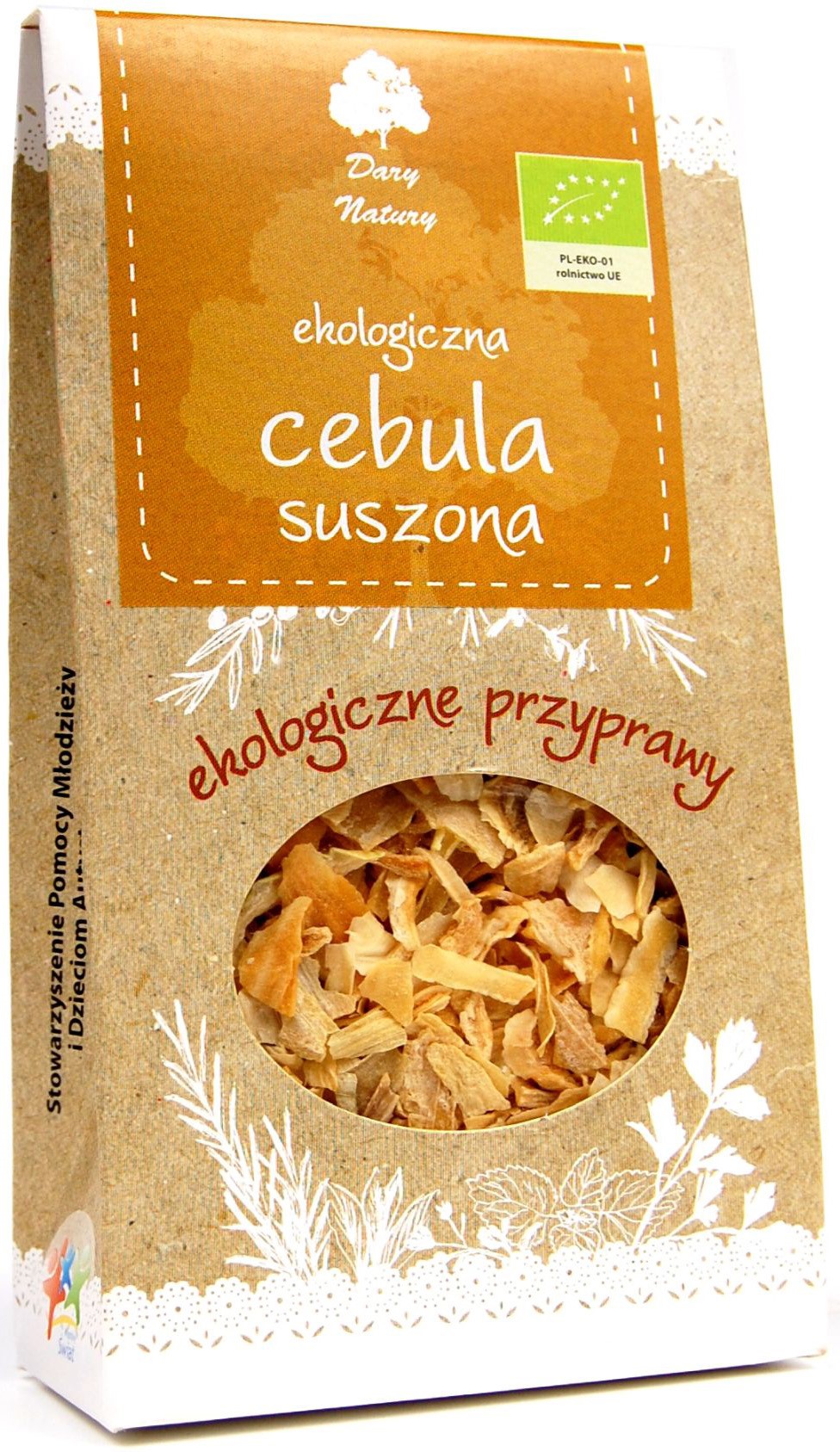 Cebula Suszona Bio 40 G - Dary Natury