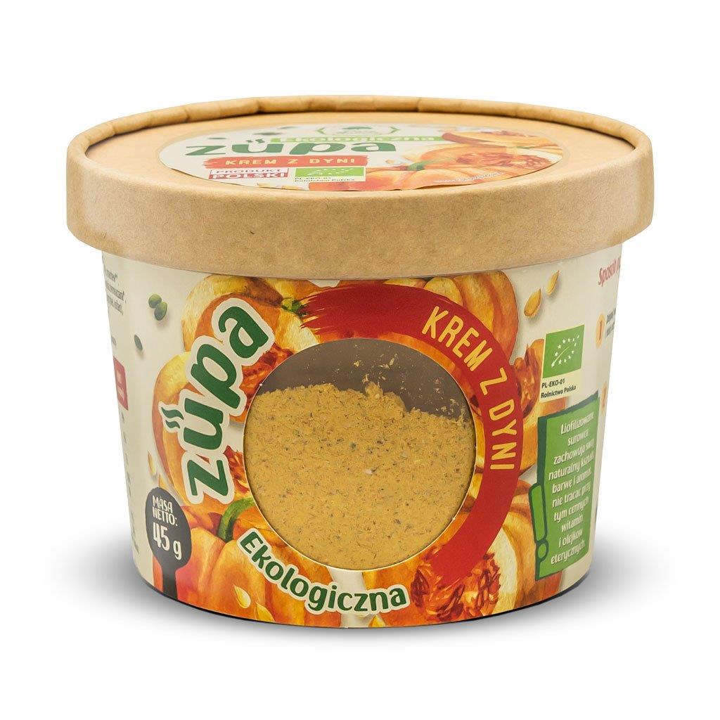 Zupa Krem Z Dyni Liofilizowana Bio 45 G - Dary Natury