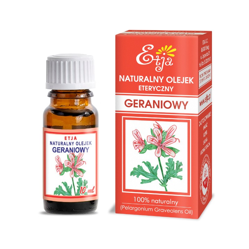Olejek Eteryczny Geranium 10 Ml - Etja