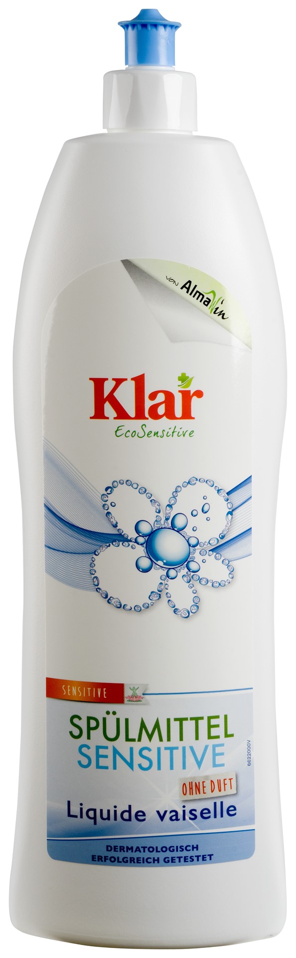 Płyn Do Mycia Naczyń Sensitive Eco 1L - Klar