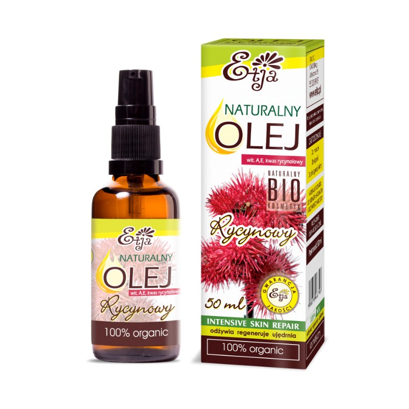 Olej Kosmetyczny Rycynowy Eco 50 Ml - Etja