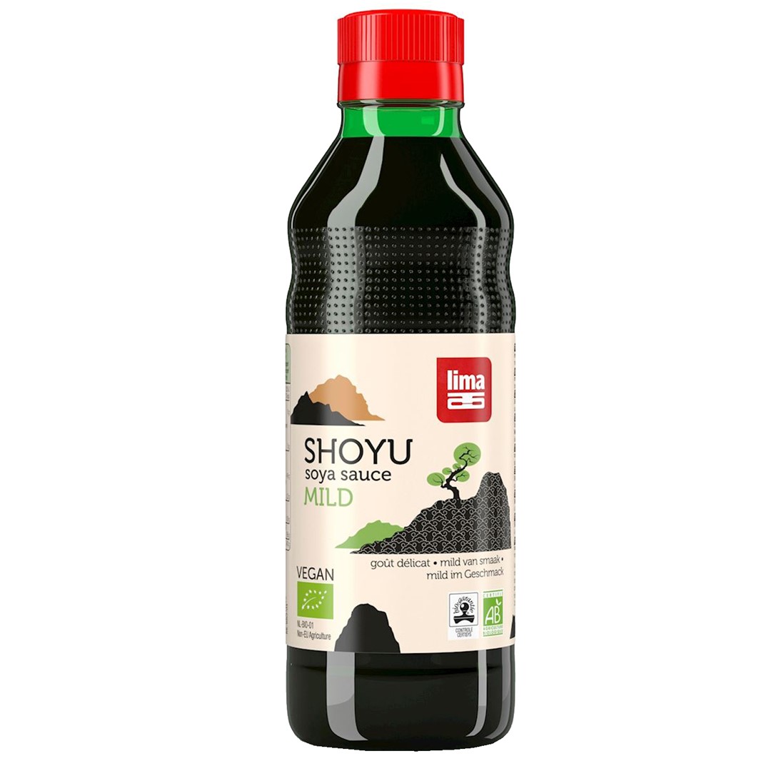 Sos Sojowy Shoyu Łagodny Bio 250 Ml - Lima