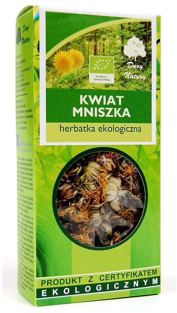 Herbatka Kwiat Mniszka Bio 25 G - Dary Natury