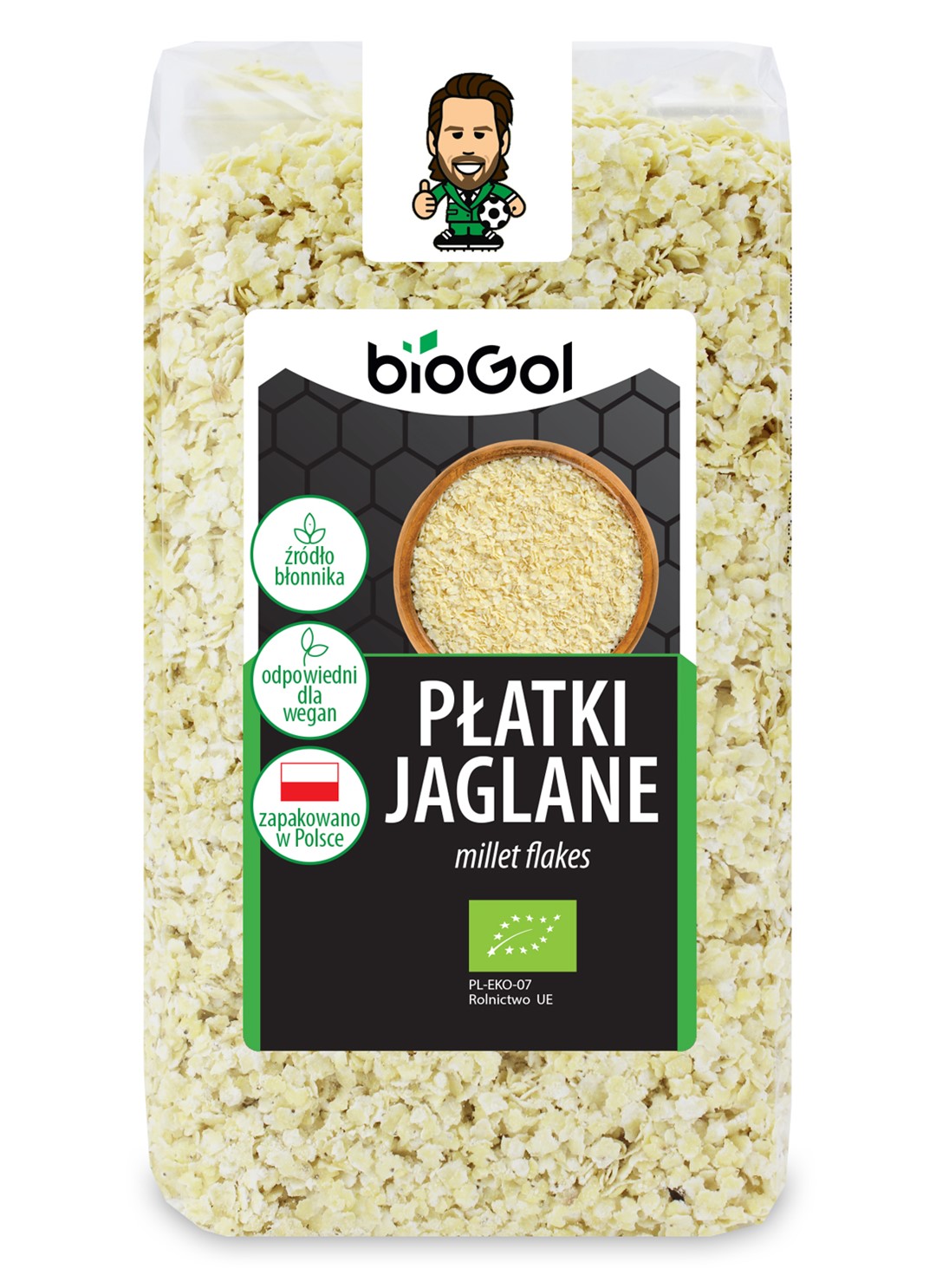 Płatki Jaglane Bio 300 G - Biogol