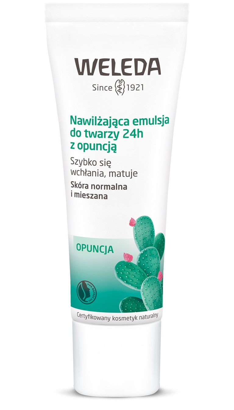 Emulsja Nawilżająca Do Twarzy Z Opuncją Eco 30 Ml  - Weleda