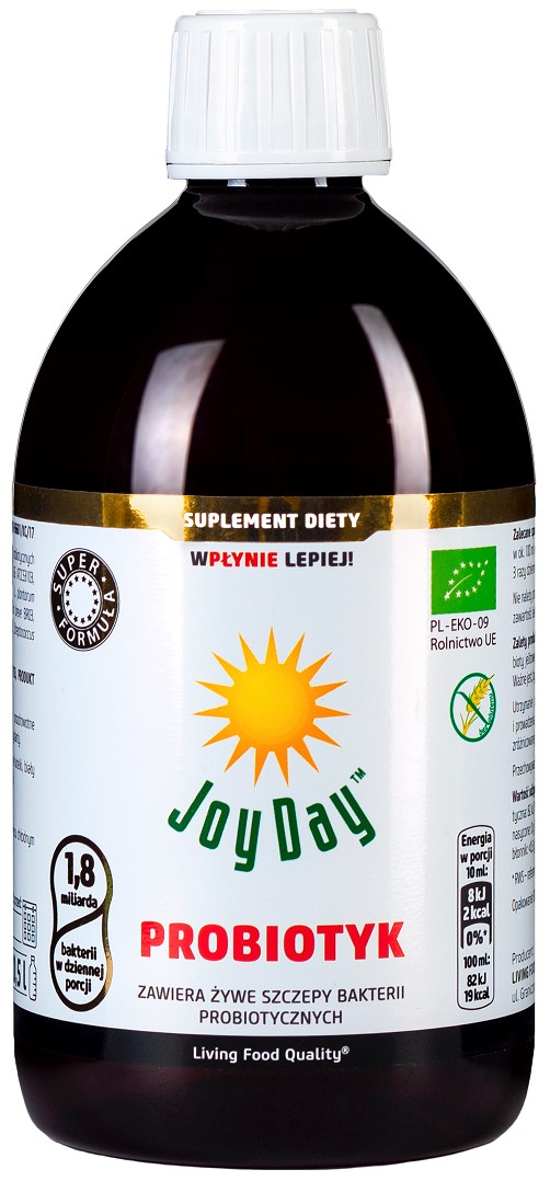 Suplement Diety Probiotyk Bezglutenowy Bio 500 Ml - Joy Day