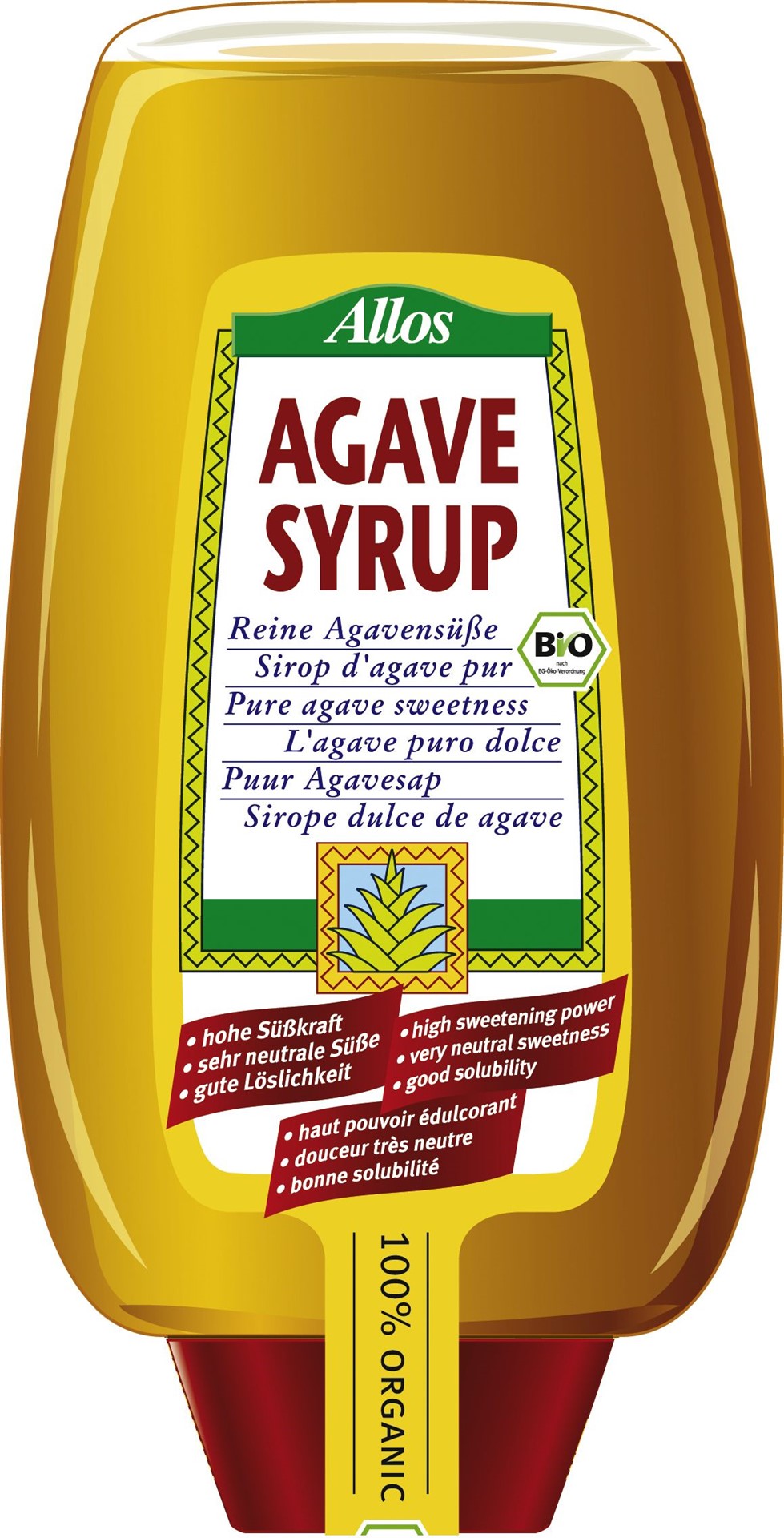 Syrop Z Agawy Bio 690 G (500 Ml) - Allos