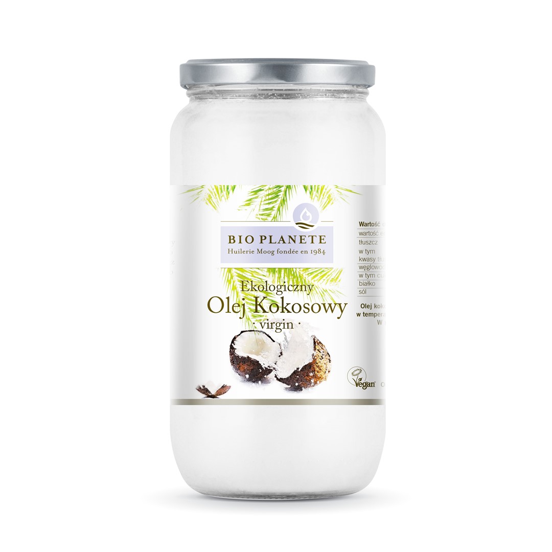 Olej Kokosowy Virgin Bio 950 Ml - Bio Planete
