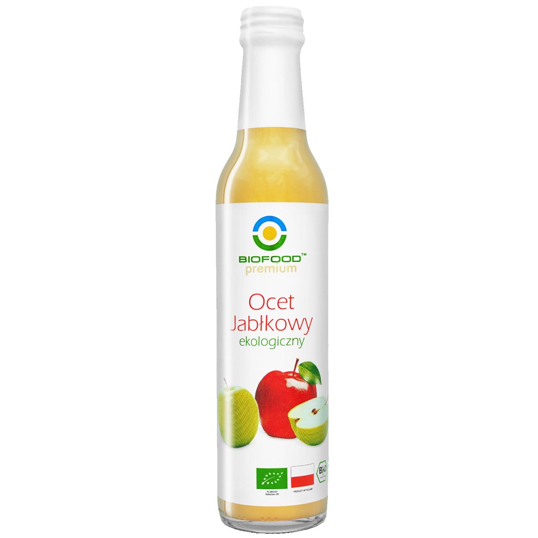 Ocet Jabłkowy 5 % Niefiltrowany Bio 250 Ml - Bio Food