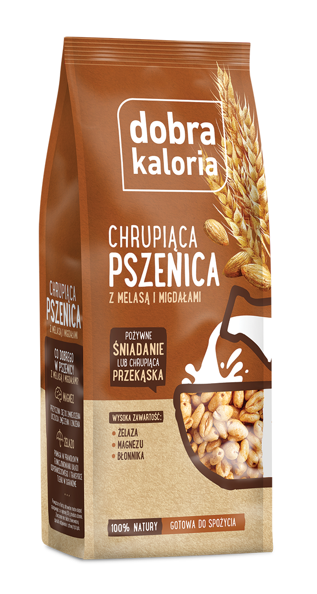 Pszenica Chrupiąca Z Melasą I Migdałami 120 G - Dobra Kaloria