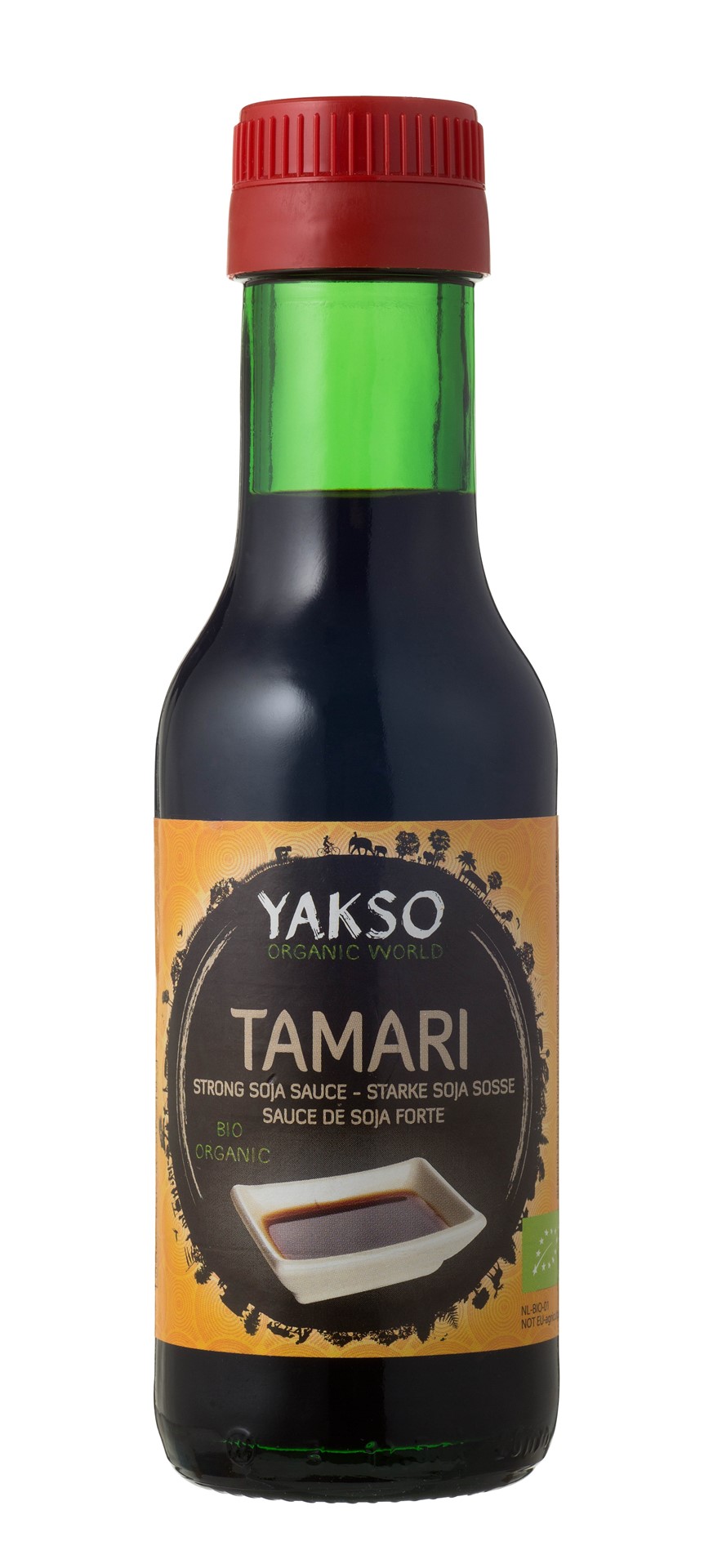Sos Sojowy Tamari Mocny Bezglutenowy Bio 125 Ml - Yakso