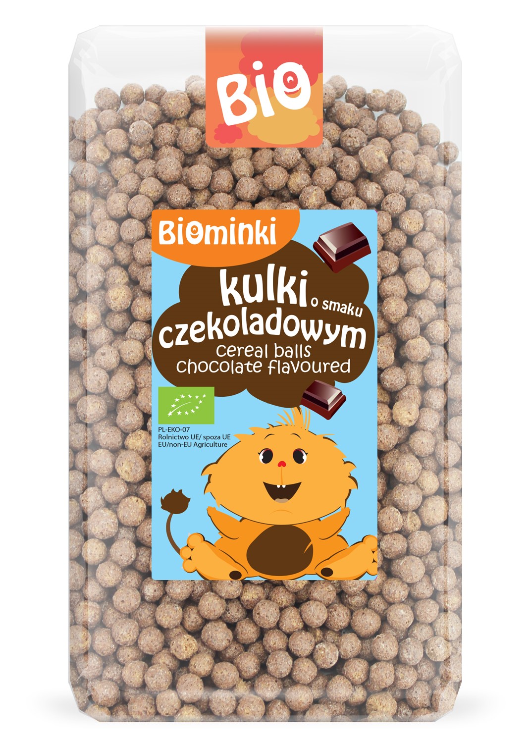 Kulki O Smaku Czekoladowym Bio 300 G - Biominki