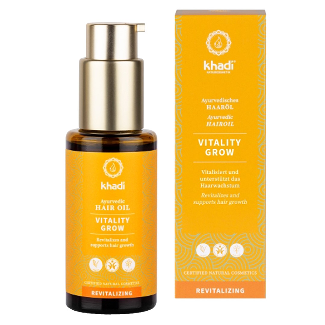 Olejek Stymulujący Wzrost Włosów Eco 50 Ml - Khadi