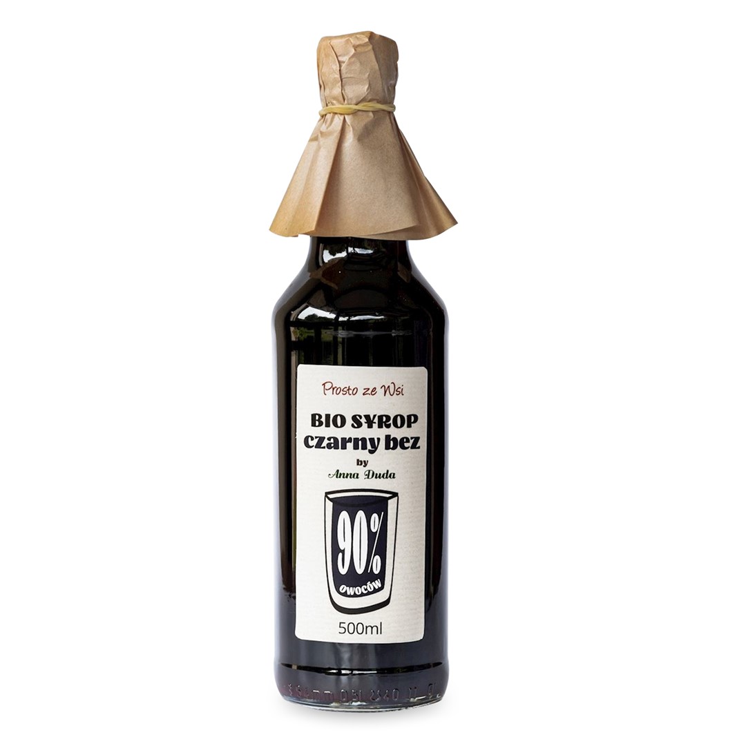 Syrop Z Czarnego Bzu Bio 500 Ml - Prosto Ze Wsi