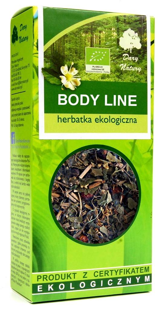 Herbatka Body Line Bio 50 G - Dary Natury