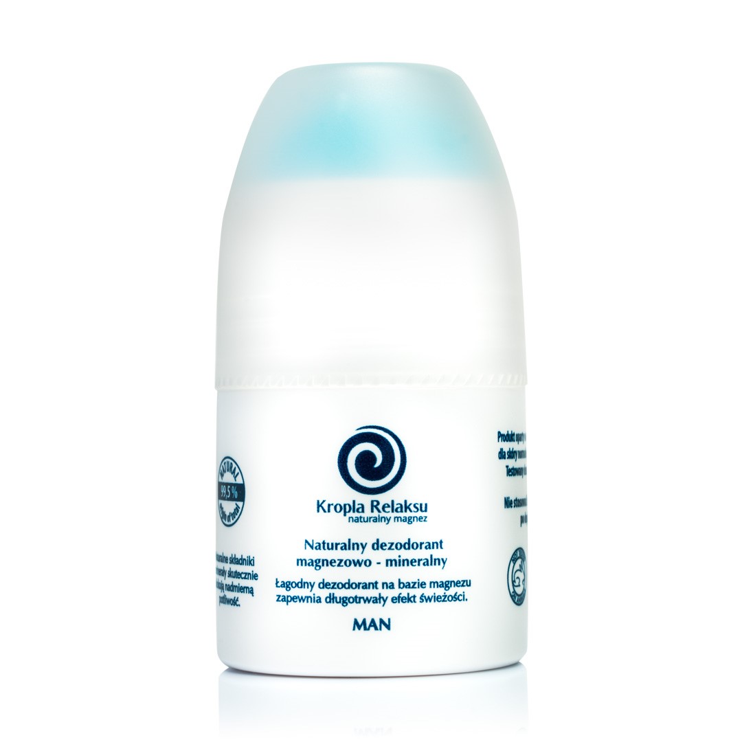 Dezodorant Magnezowo - Mineralny Dla Mężczyzn 60 Ml - Kropla Relaksu