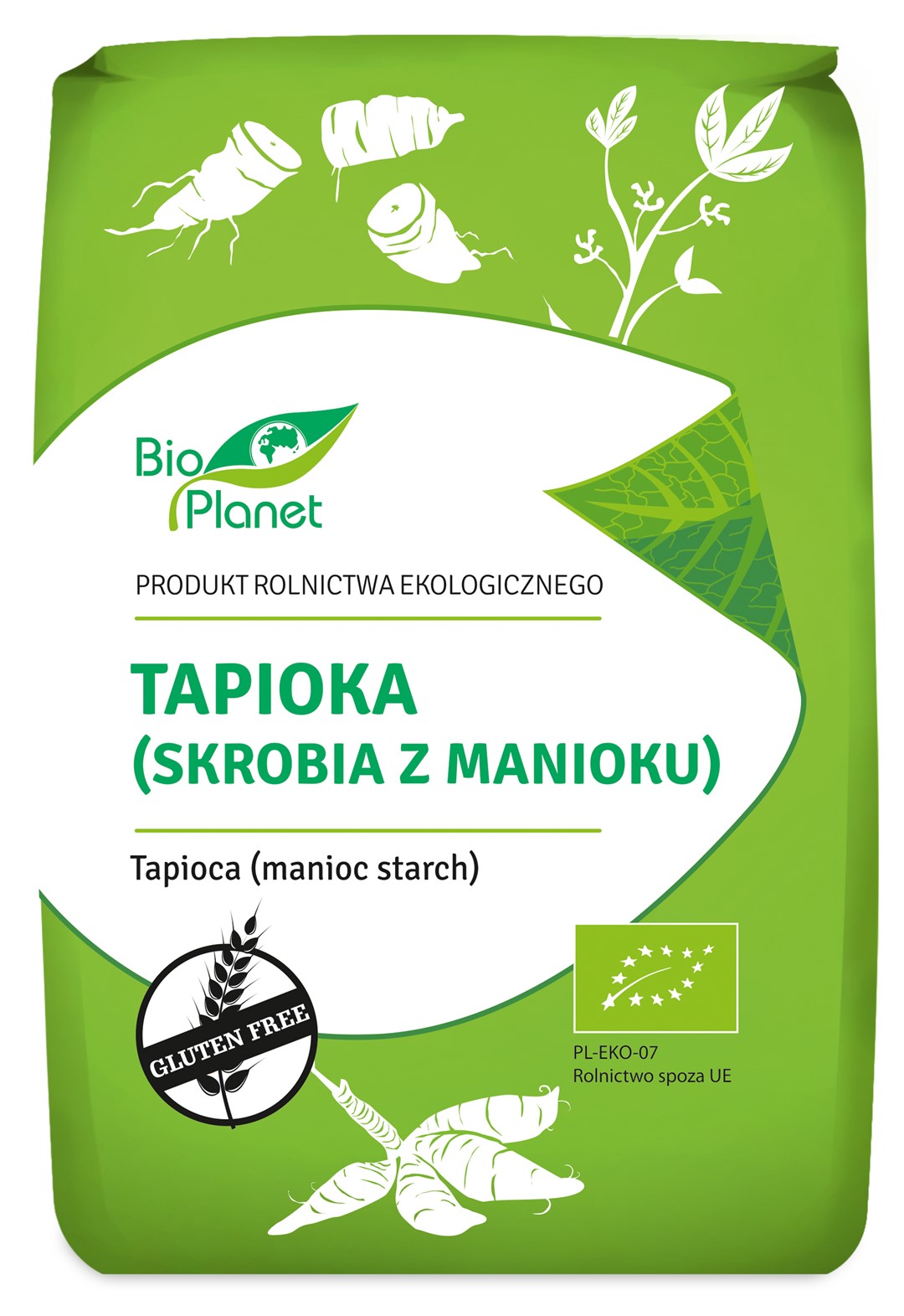 Tapioka (Skrobia Z Manioku) Bezglutenowa Bio 800 G - Bio Planet