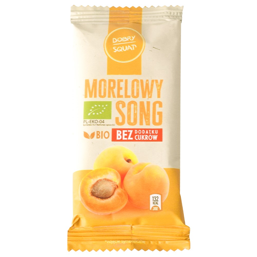 Baton Daktylowy Z Morelami (Morelowy Song) Bez Dodatku Cukru Bio 30 G - Dobry Squad