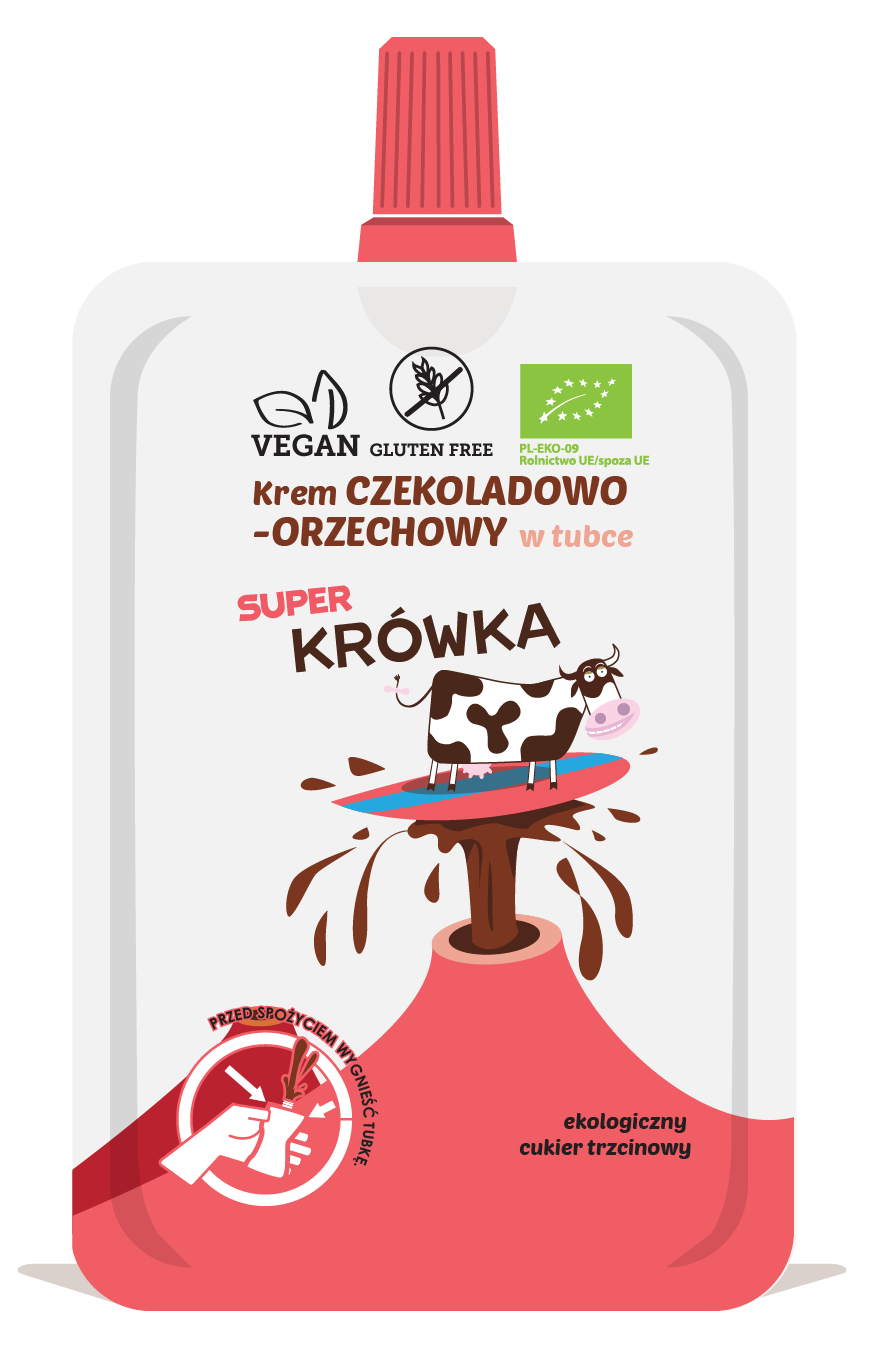 Krem Czekoladowo - Orzechowy W Tubce Bezglutenowy Bio 50 G - Me Gusto (Super Krówka)