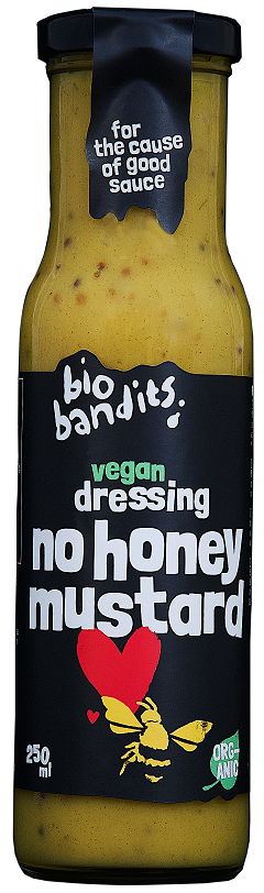 Dressing Wegański Musztardowy Bio 250 Ml - Bio Bandits
