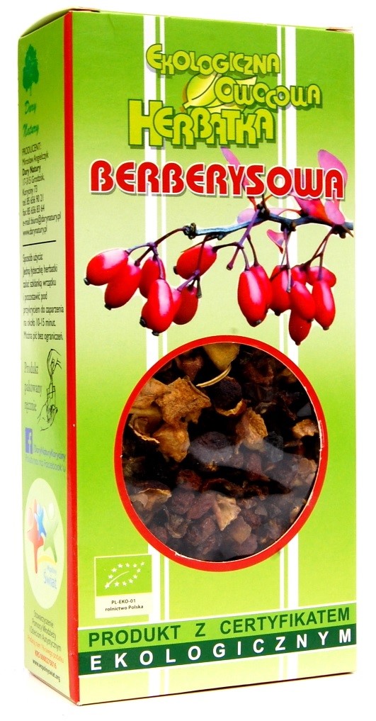 Herbatka Berberysowa Bio 100 G - Dary Natury