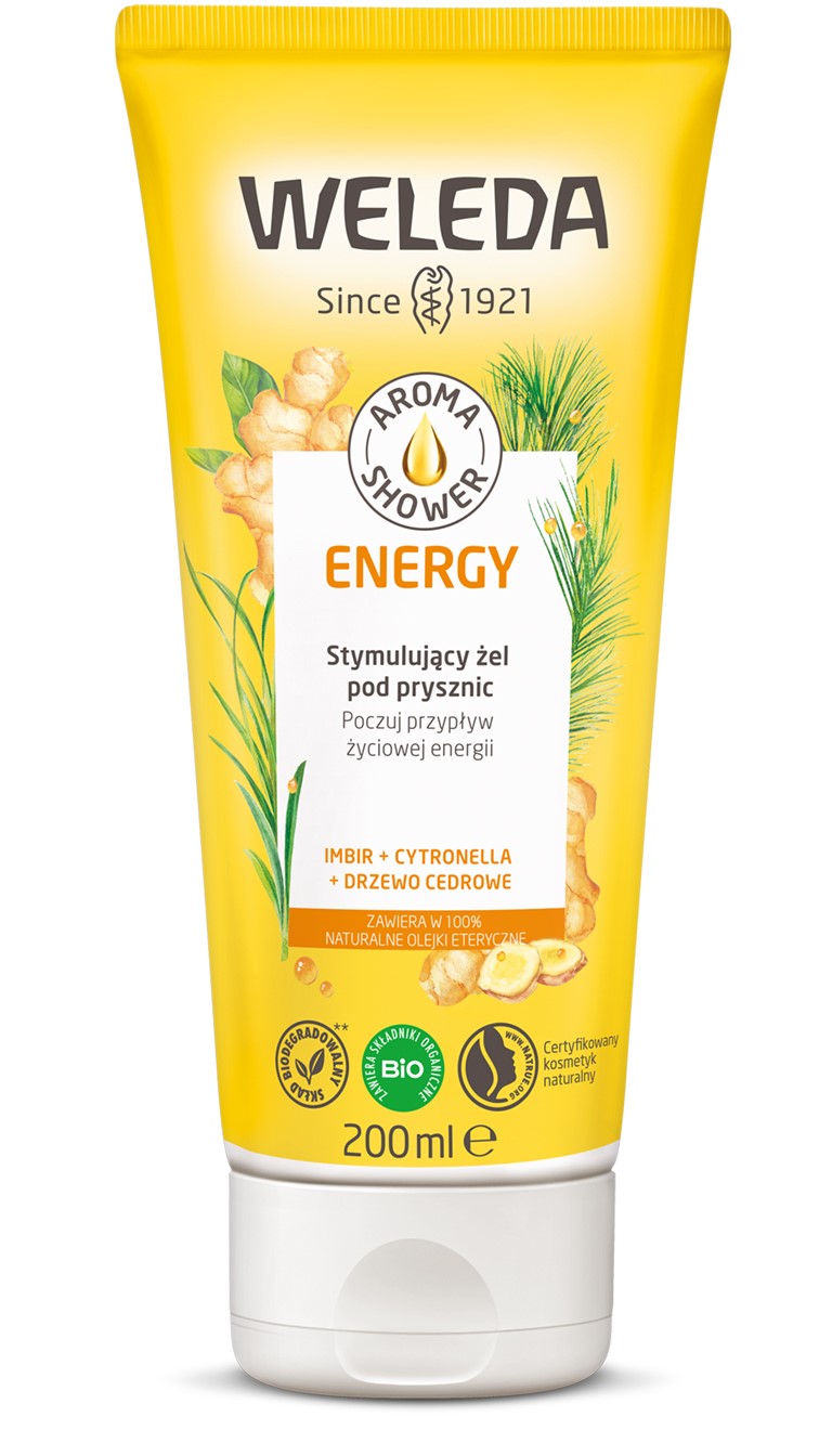 Żel Pod Prysznic "Energy" Eco 200 Ml - Weleda