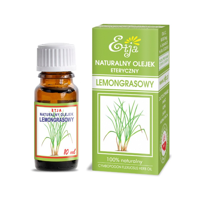 Olejek Eteryczny Trawa Cytrynowa 10 Ml - Etja