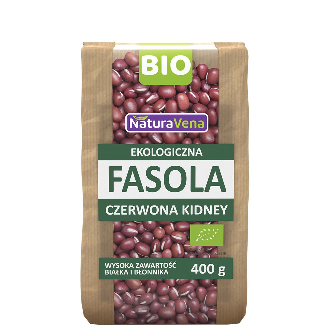 Fasola Czerwona Kidney Bio 400 G - Naturavena