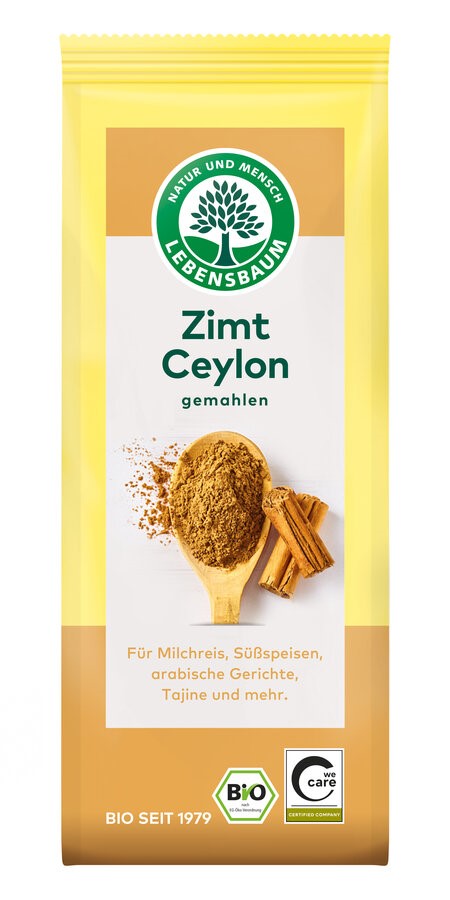 Cynamon Cejloński Mielony Bio 50 G - Lebensbaum