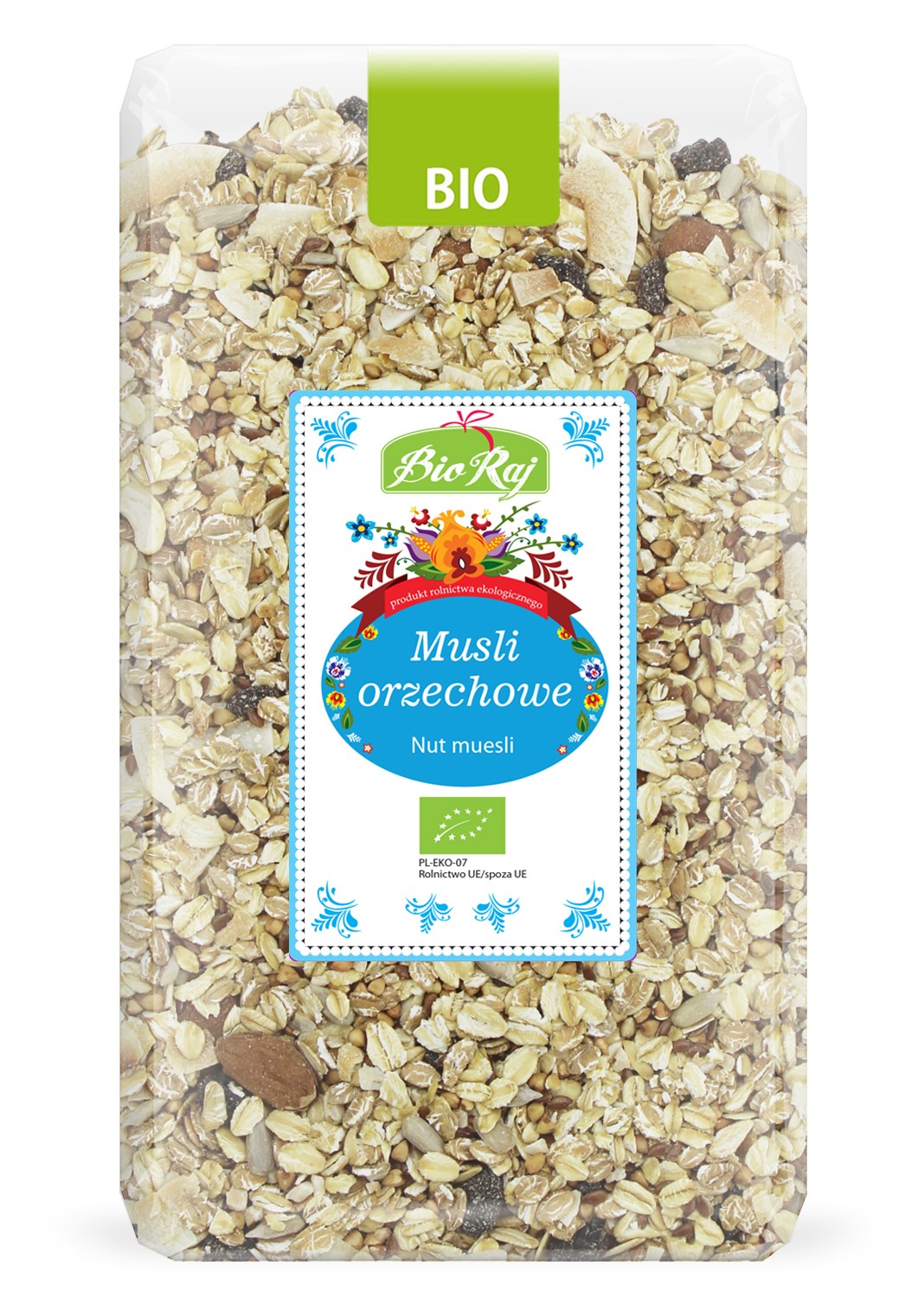 Musli Orzechowe Bio 300 G - Bio Raj