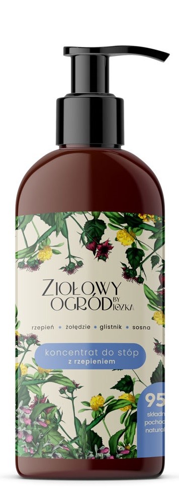 Koncentrat Do Stóp Z Rzepieniem Ziołowy 300 Ml - Jozka Ziołowy Ogród (Dary Natury)