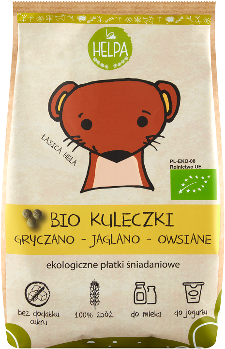 Kulki Gryczano - Jaglano - Owsiane Bio 160 G - Helpa