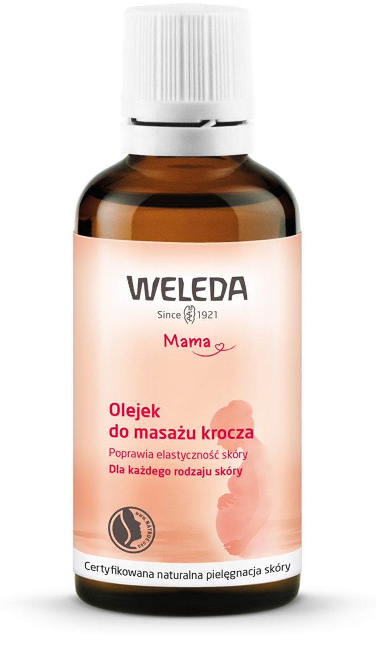 Olejek Do Masażu Okolic Intymnych Dla Kobiet W Ciąży Eco 50 Ml - Weleda