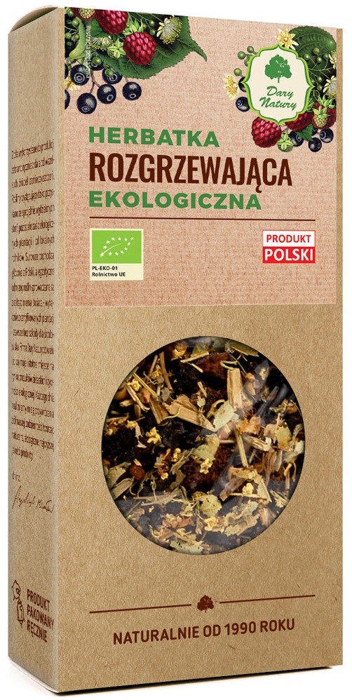 Herbatka Rozgrzewająca Bio 50 G - Dary Natury