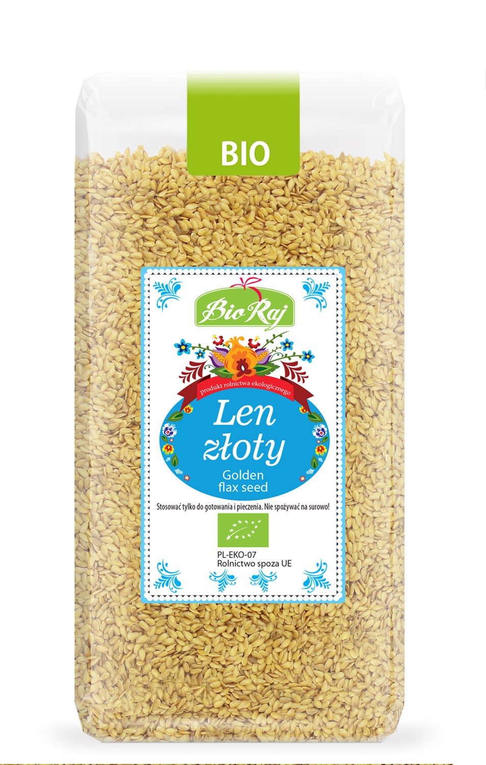 Len Złoty Bio 400 G - Bio Raj