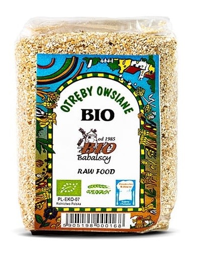 Otręby Owsiane Bio 250 G - Babalscy