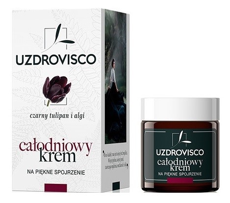 Krem Pod Oczy Przeciwzmarszczkowy Na Dzień I Na Noc 25 Ml - Uzdrovisco (Czarny Tulipan)