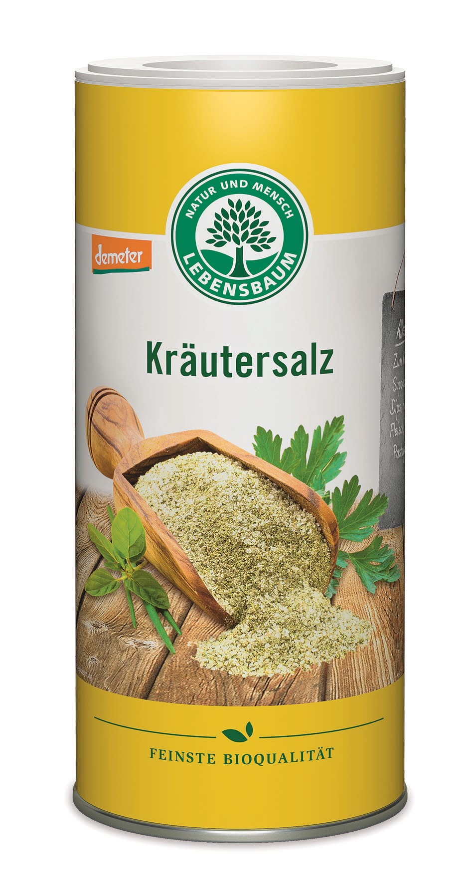 Sól Ziołowa W Dozowniku Demeter Bio 200 G - Lebensbaum