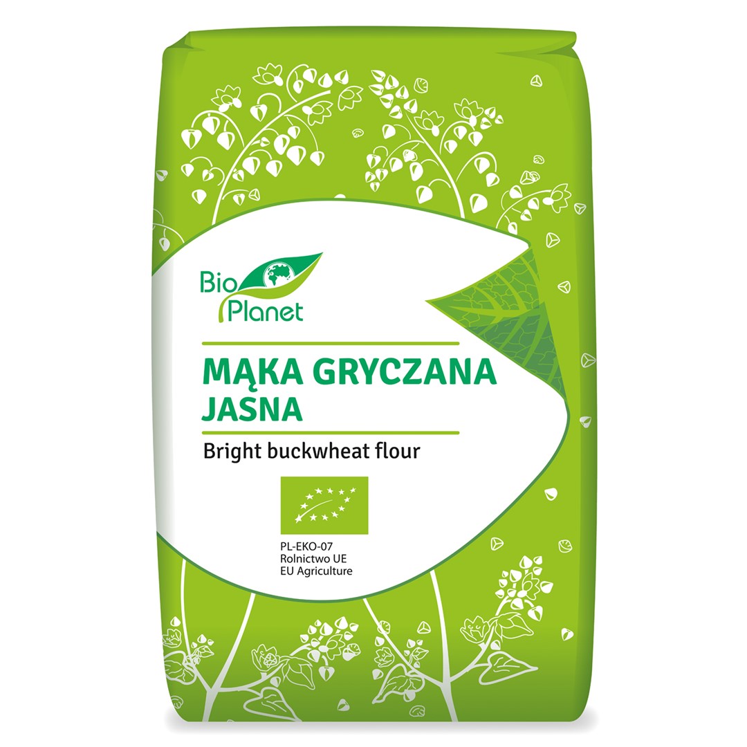 Mąka Gryczana Jasna Bio 500 G - Bio Planet