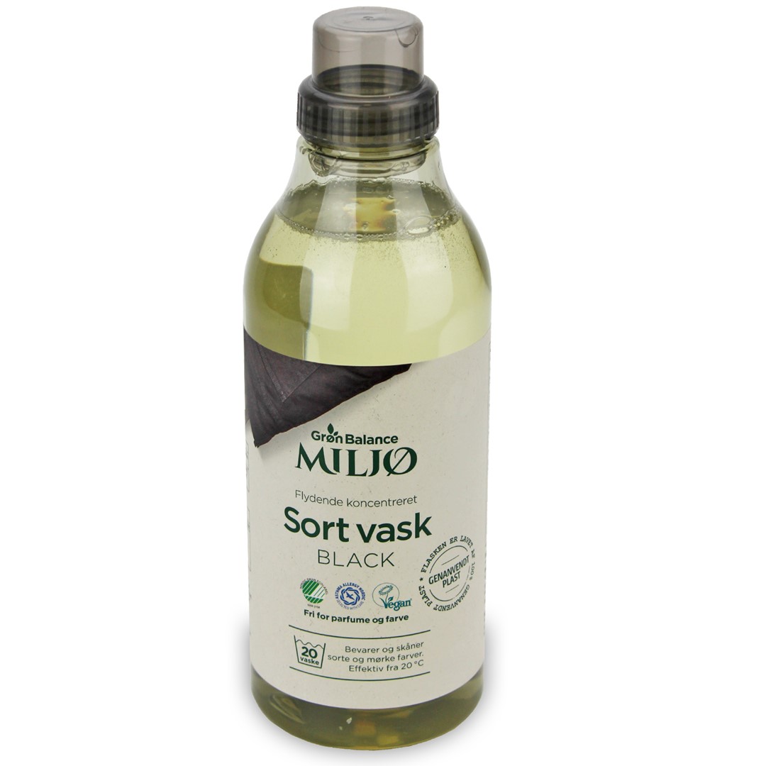 Płyn Do Prania Czarnych Ubrań Eco (Koncentrat) 900 Ml (20 Prań) - Gron Balance