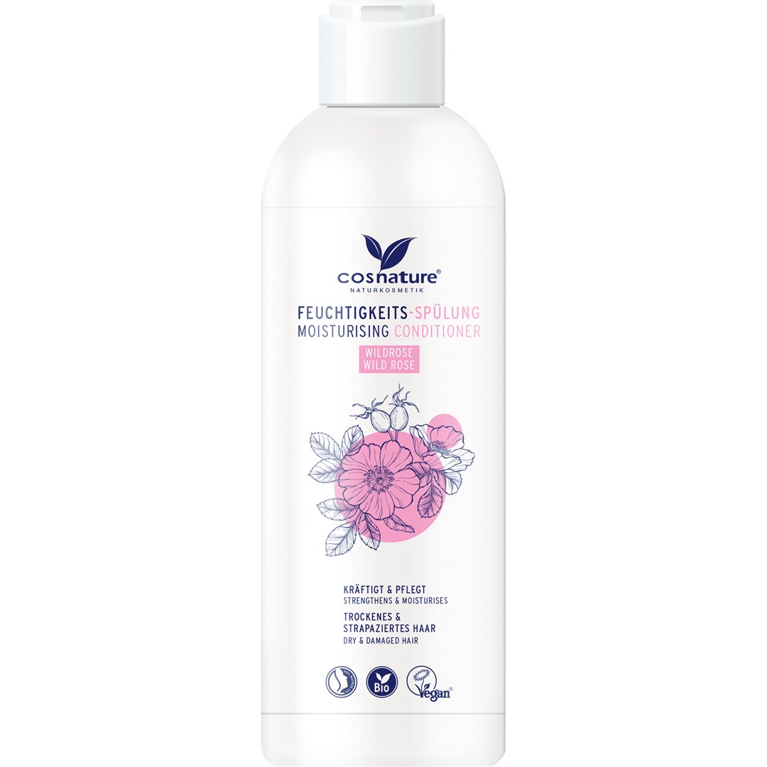 Odżywka Do Włosów Nawilżająca Dzika Róża Eco 250 Ml - Cosnature