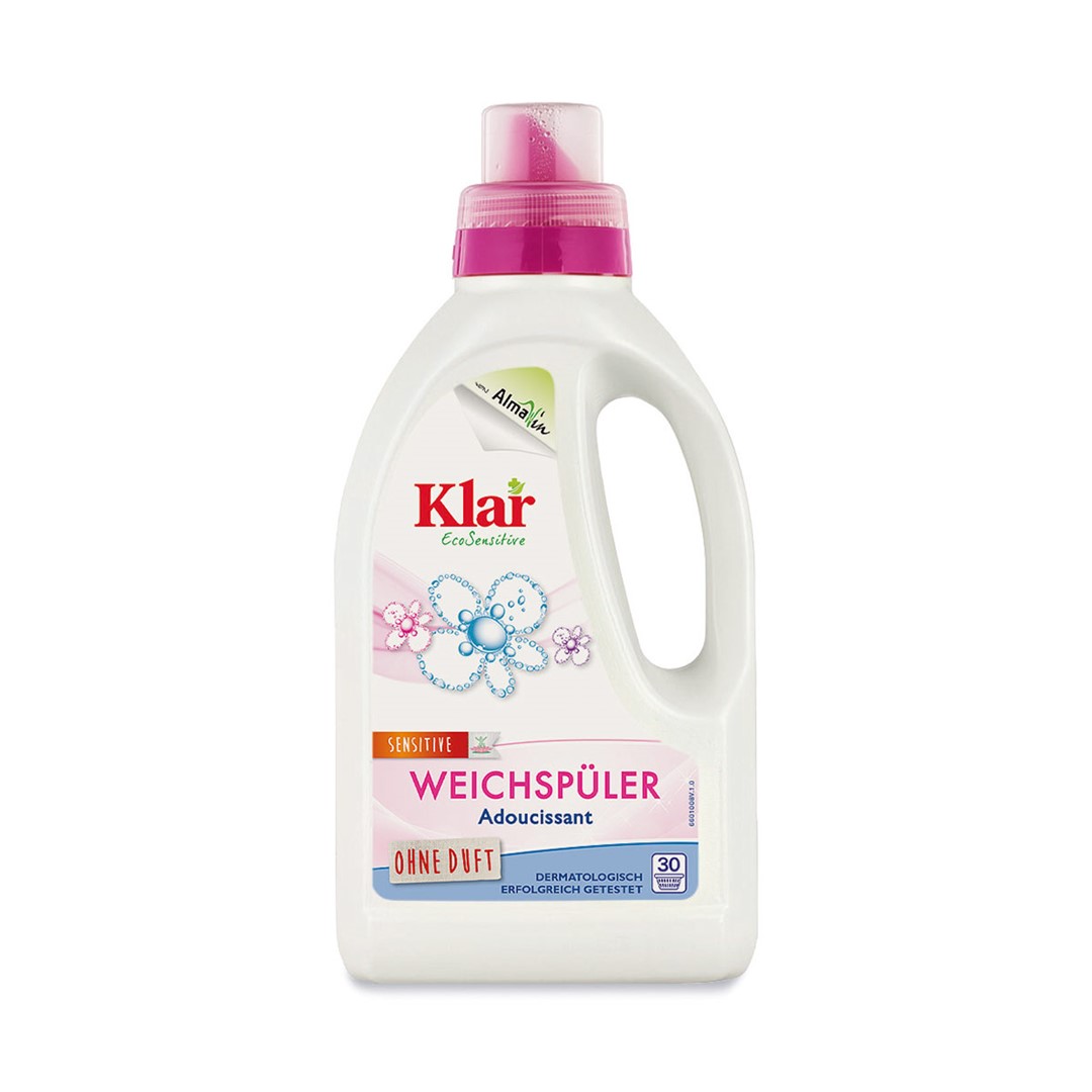 Płyn Do Płukania I Zmiękczania Tkanin Bezzapachowy Eco 750 Ml (30 Prań) - Klar