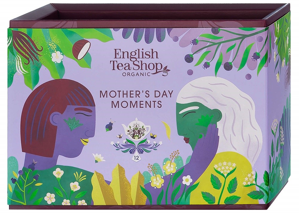 Kolekcja Herbat I Herbatek Na Dzień Mamy Bio Piramidki 3 Smaki (12 X 2 G) 24 G - English Tea Shop (Produkt Sezonowy)