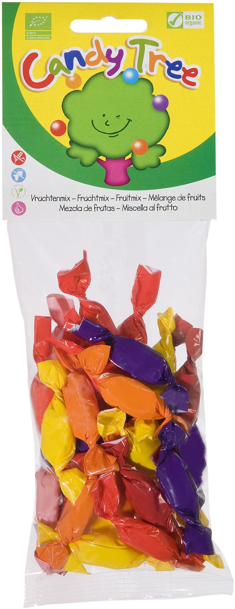 Cukierki Twarde Mix Bezglutenowe Bio 100 G - Candy Tree