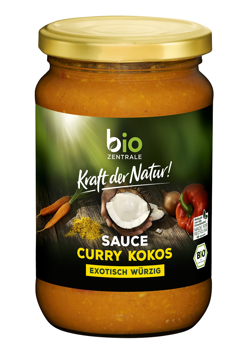 Sos Curry - Kokos Bio 340 Ml - Bio Zentrale