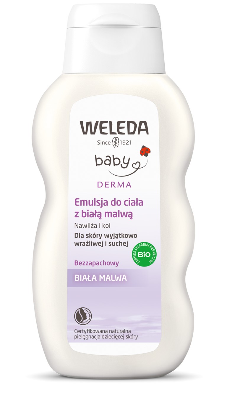 Emulsja Do Ciała Dla Dzieci Z Białą Malwą Eco 200 Ml - Weleda
