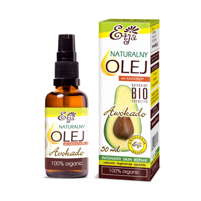 Olej Kosmetyczny Z Awokado Eco 50 Ml - Etja