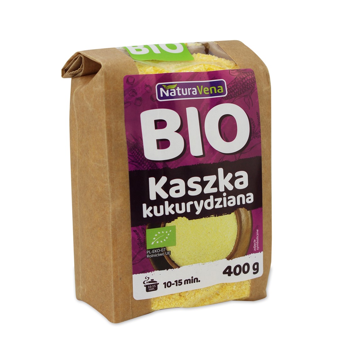 Kaszka Kukurydziana Bio 400 G - Naturavena