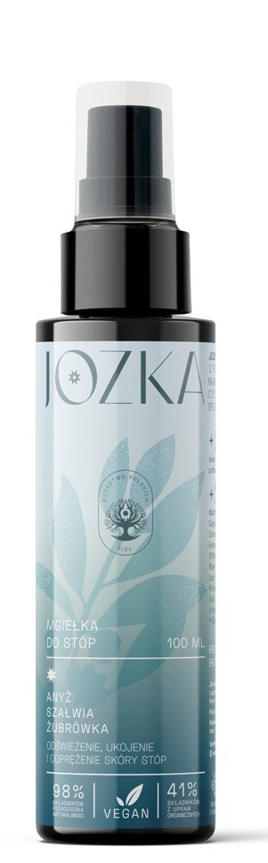 Mgiełka Odświeżająca Do Stóp Ziołowa 100 Ml - Jozka (Dary Natury)